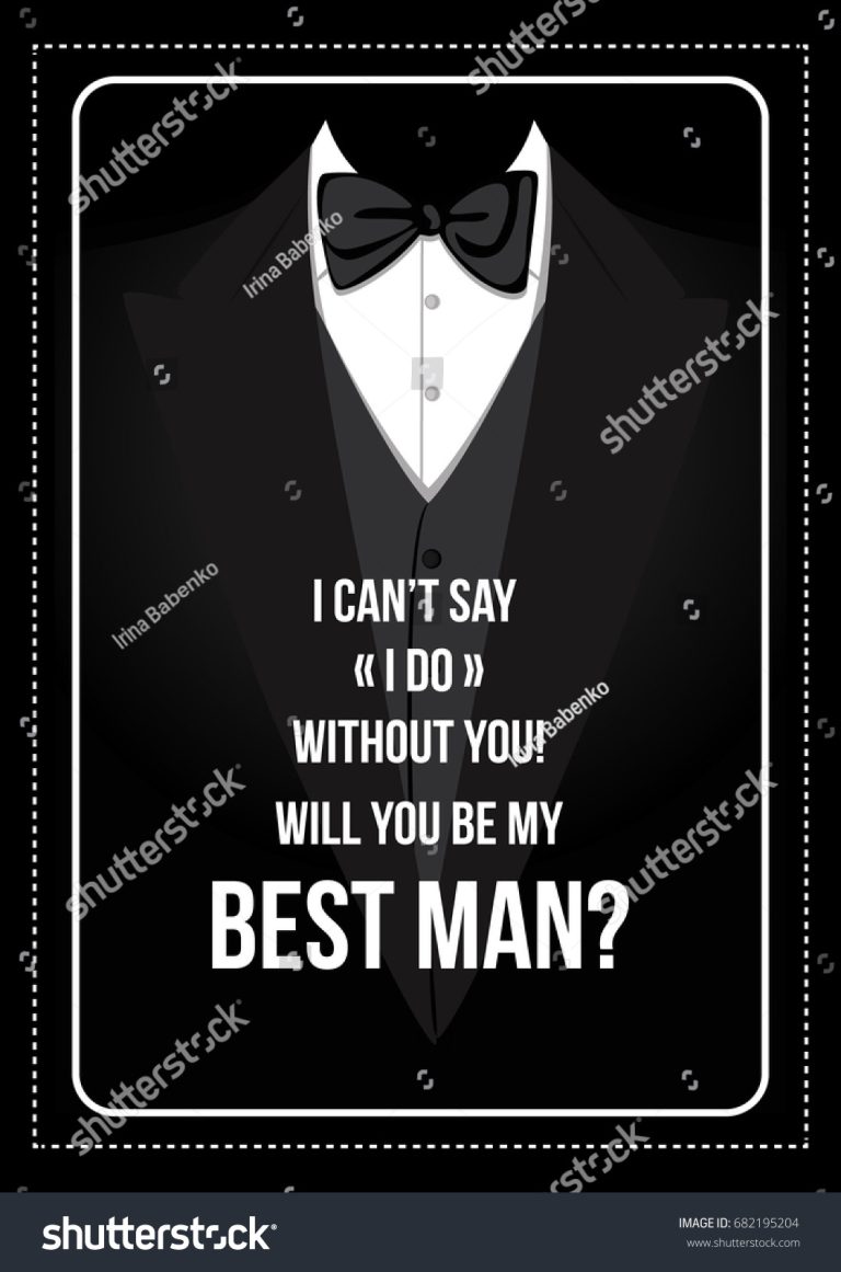 What to Do Without a Best Man?