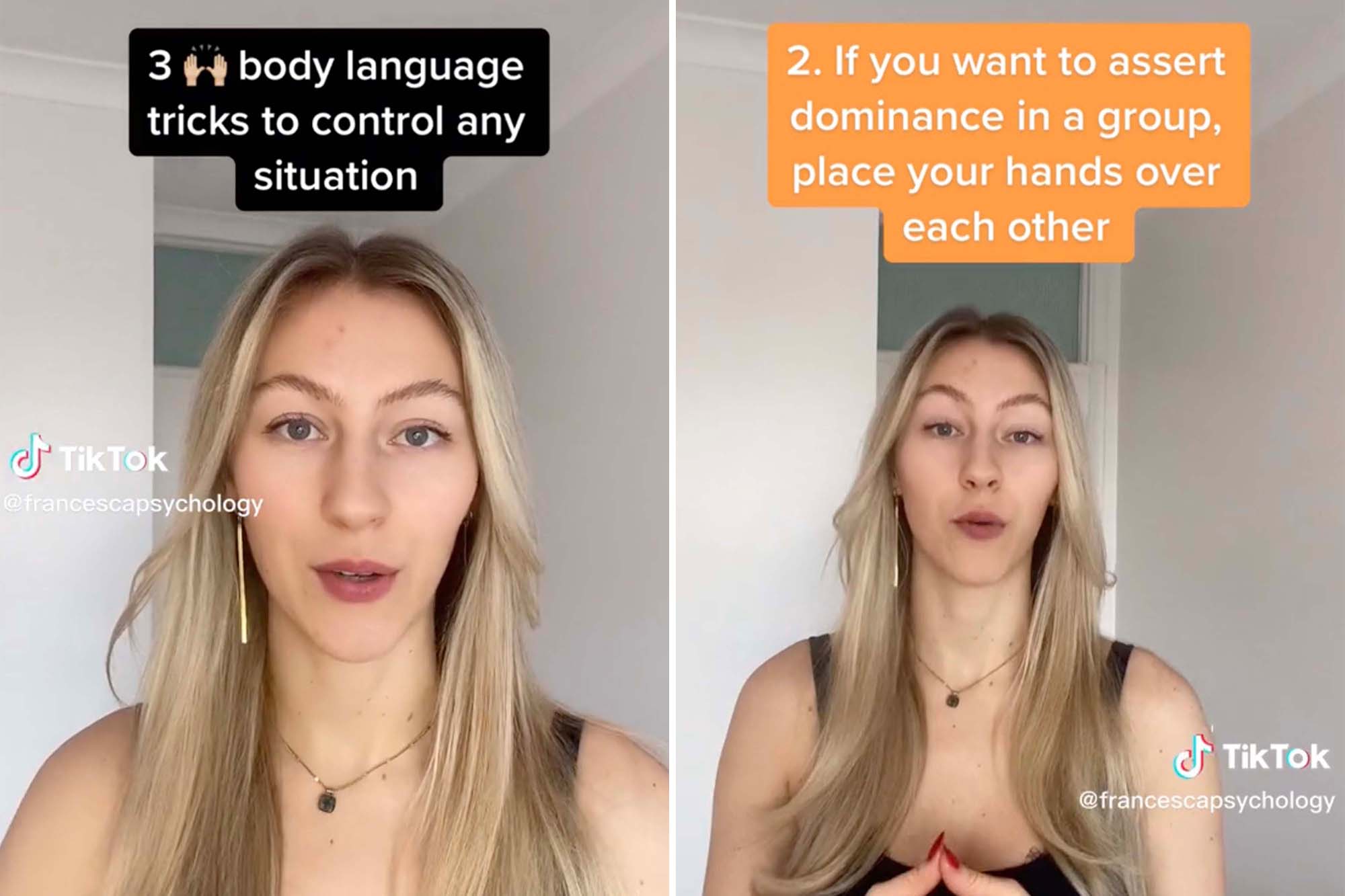How to Control Body Language?