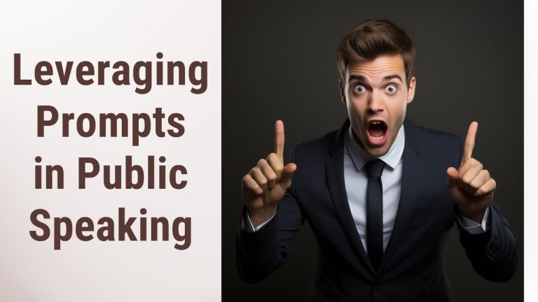 Public Speaking Prompts