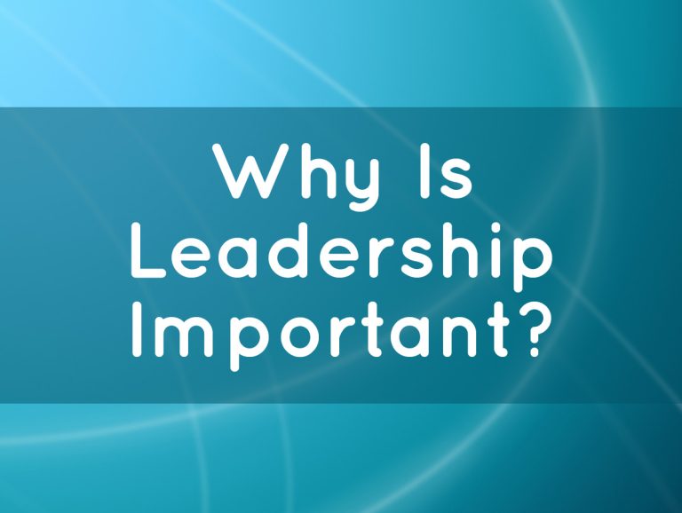 Is Leadership Important?