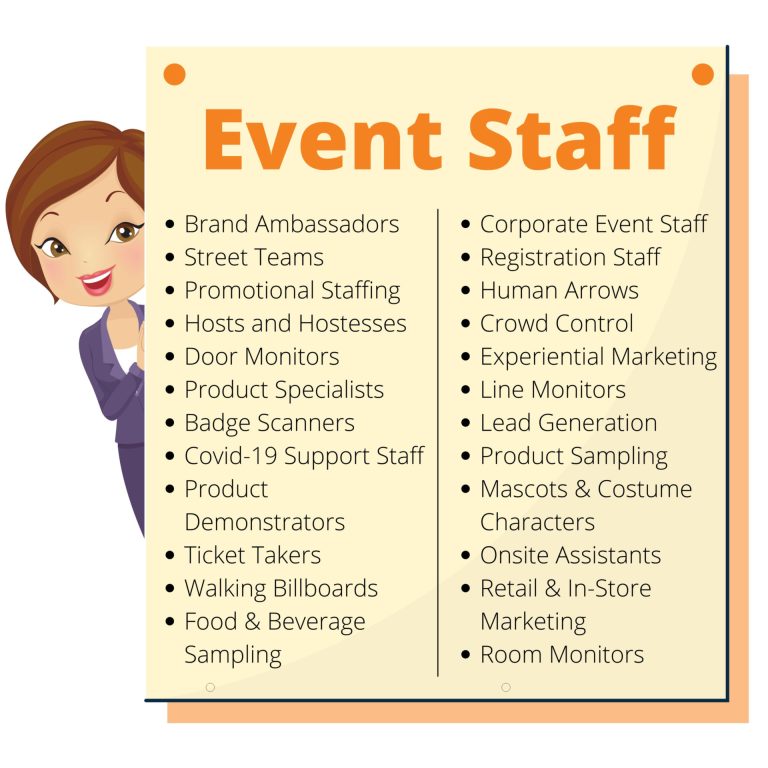 What Does Event Staff Do?