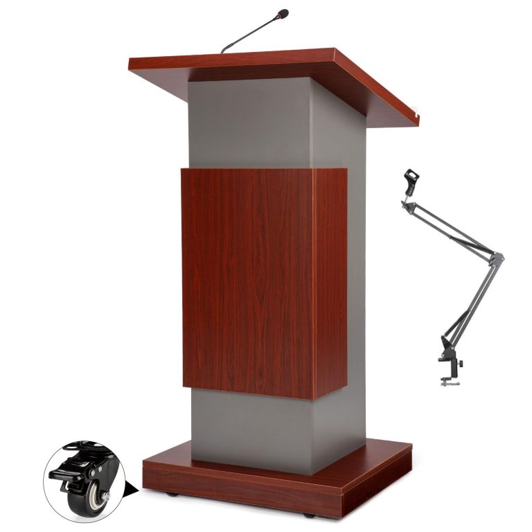 Podium Stand With Wheels