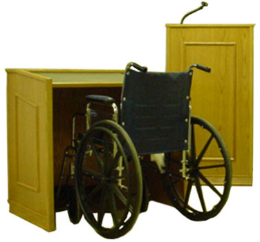 Wheelchair Accessible Podium