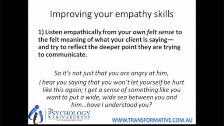 How to Improve Empathy Skills?