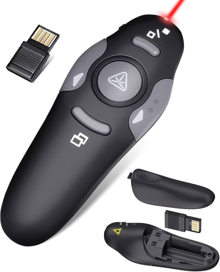 Usb Dongle Presenter Remote With Laser Pointer