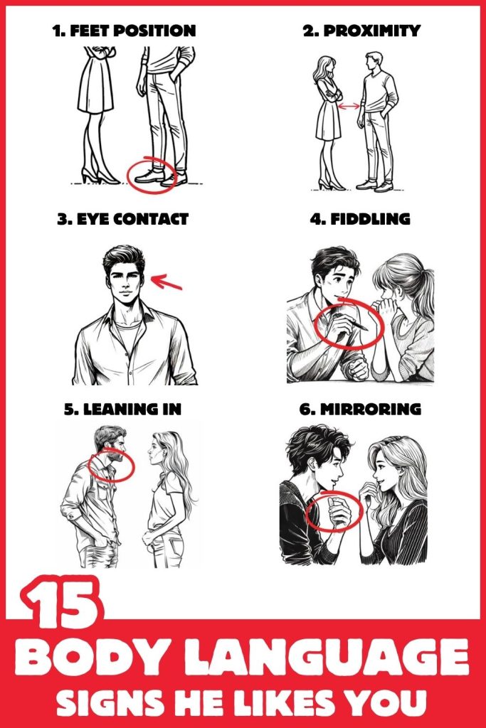 What Body Language Shows Someone is Attracted to You