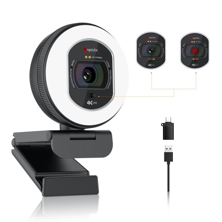 Angetube 4K Webcam for Pc