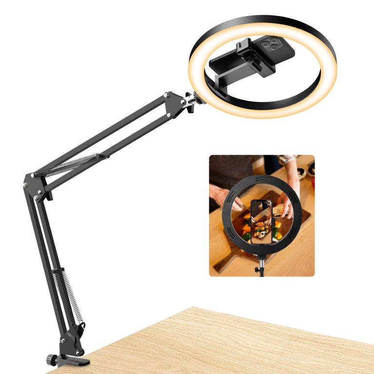 Evershop Desk Ring Light With Stand