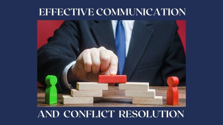 Healthy Communication And Conflict Resolution