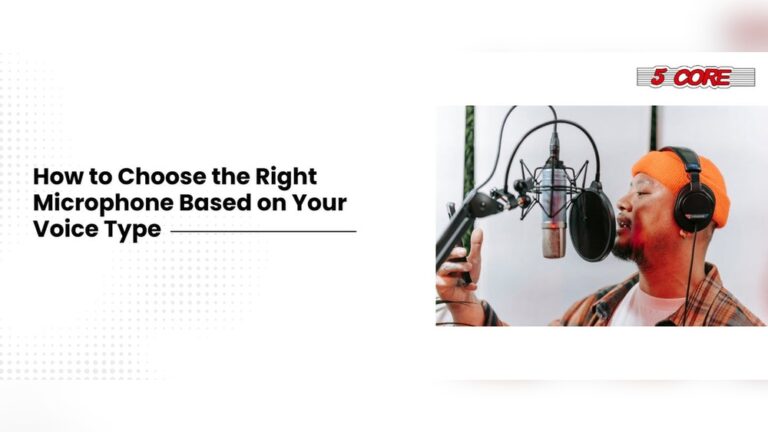 How to Pick the Right Microphone for Your Voice