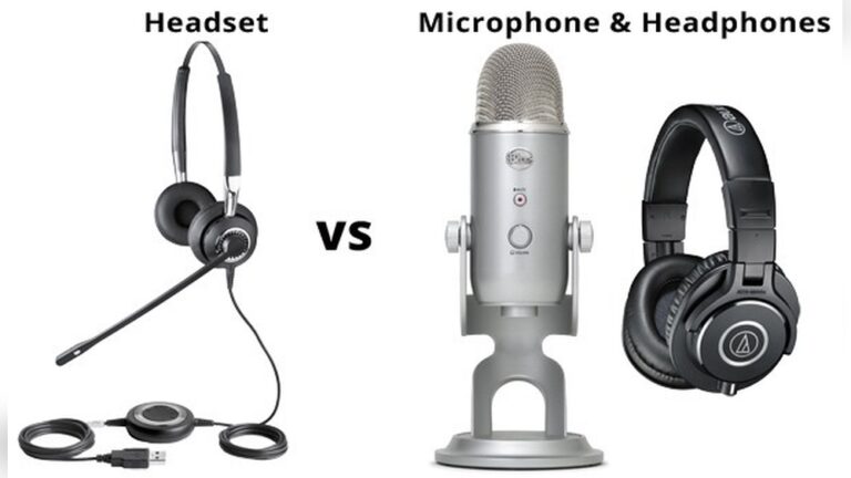 Microphone Vs Headset