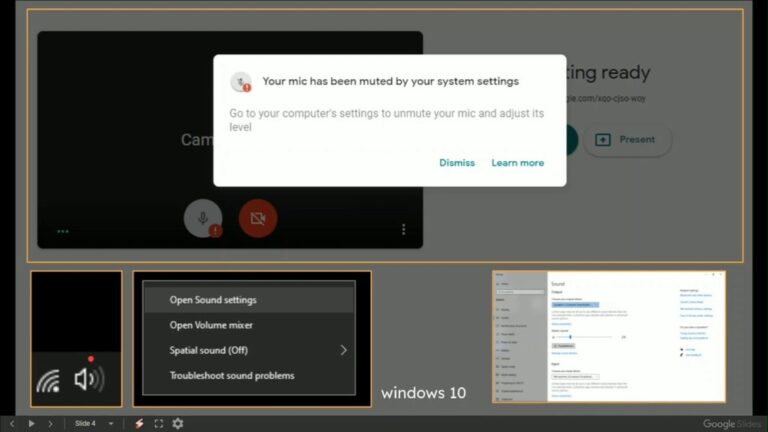 What to Do If Microphone is Not Working in Google Meet